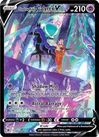 Pokemon,SWSH10: Astral Radiance Trainer Gallery,Shadow Rider Calyrex V - TG17/TG30,Holofoil,Ultra Rare,Near Mint