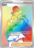 Pokemon,SWSH04: Vivid Voltage,Leon (Secret) - 195/185,Holofoil,Secret Rare,Near Mint