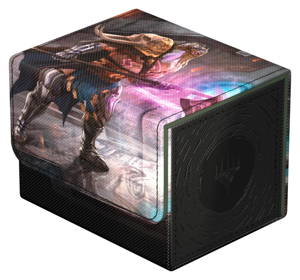 Magic: The Gathering deck boxes ultimate guard magic reality fracture sidewinder 100plus xenoskin box garruk of veil