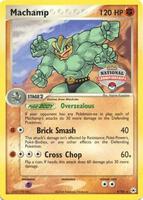 Pokemon,League & Championship Cards,Machamp - 9/101 (National Championships) - 009/101,Holofoil,Promo,Moderately Played