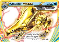 Pokemon,XY - Steam Siege,Clawitzer BREAK - 35/114,Holofoil,Rare BREAK,Lightly Played