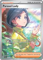 Pokemon,SV04: Paradox Rift,Parasol Lady - 255/182,Holofoil,Special Illustration Rare,Near Mint