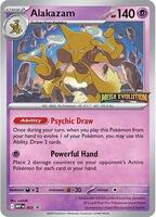 Pokemon,ME: Mega Evolution Promo,Alakazam - 003,Holofoil,Promo,Near Mint