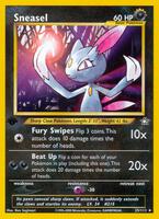 Pokemon,Neo Genesis,Sneasel - 025/111,1st Edition,Rare,Lightly Played
