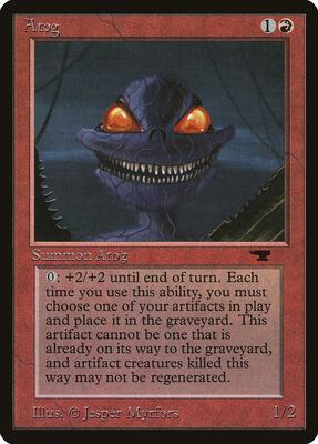Magic: The Gathering,Antiquities,Atog,Normal,Common,Lightly Played