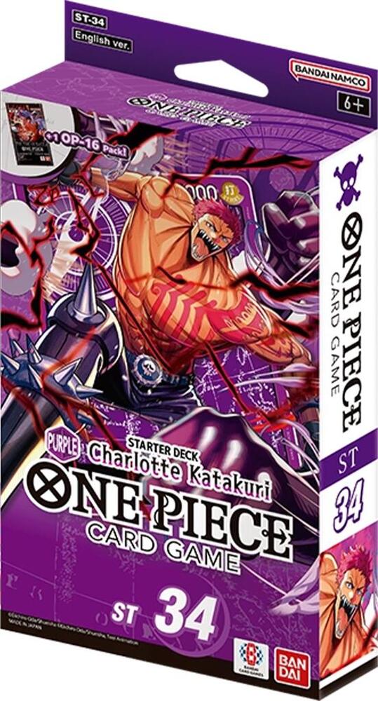 One Piece Starter Deck 34: PURPLE Charlotte Katakuri