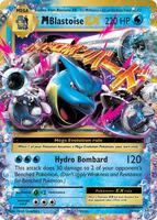 Pokemon,XY - Evolutions,M Blastoise EX - 22/108,Holofoil,Ultra Rare,Lightly Played