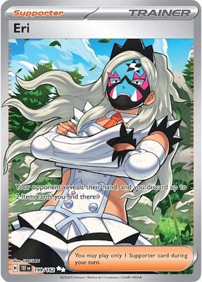 Pokemon,SV05: Temporal Forces,Eri - 199/162,Holofoil,Ultra Rare,Near Mint