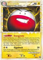 Pokemon,Triumphant,Electrode (Prime) - 93/102,Holofoil,Ultra Rare,Lightly Played