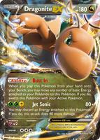 Pokemon,XY - Furious Fists,Dragonite EX - 74/111,Holofoil,Ultra Rare,Moderately Played