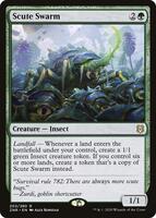 Magic: The Gathering,Zendikar Rising,Scute Swarm - 203,Foil,Rare,Near Mint