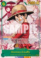 One Piece Card Game,Carrying On His Will,Monkey.D.Luffy (118) (Parallel) - OP13-118,Foil,Secret Rare,Near Mint