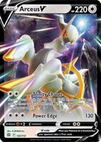Pokemon,SWSH09: Brilliant Stars,Arceus V - 122/172,Holofoil,Ultra Rare,Near Mint