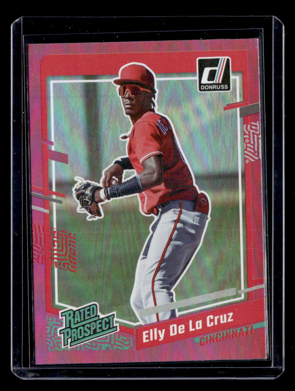 Donruss 2023 Donruss,2023 Donruss,Elly De La Cruz - 57,Holo Pink