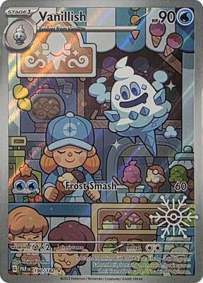 Pokemon,Miscellaneous Cards & Products,Vanillish - 190/182 (Holiday Calendar),Holofoil,Illustration Rare,Near Mint