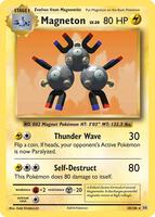 Pokemon,XY - Evolutions,Magneton - 38/108,Holofoil,Holo Rare,Near Mint