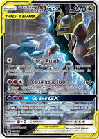 Pokemon,SM Promos,Garchomp & Giratina GX - SM193,Holofoil,Promo,Damaged