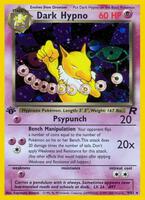 Pokemon,Team Rocket,Dark Hypno (9) - 09/82,Unlimited Holofoil,Holo Rare,Lightly Played