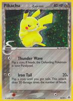 Pokemon,Legend Maker,Pikachu (Delta Species) - 93/92,Holofoil,Secret Rare,Moderately Played