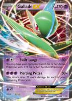 Pokemon,XY - Roaring Skies,Gallade EX - 34/108,Holofoil,Ultra Rare,Lightly Played