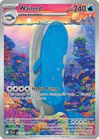 Pokemon,SV09: Journey Together,Wailord - 162/159,Holofoil,Illustration Rare,Near Mint