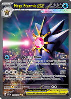 Pokemon,ME03: Perfect Order,Mega Starmie ex - 118/088,Holofoil,Special Illustration Rare,Near Mint