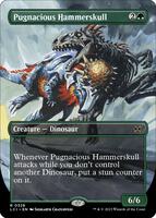 Magic: The Gathering,The Lost Caverns of Ixalan,Pugnacious Hammerskull (Borderless) - 328,Normal,Rare,Near Mint