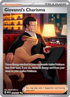 Pokemon,SV: Scarlet & Violet 151,Giovanni's Charisma - 204/165,Holofoil,Special Illustration Rare,Near Mint
