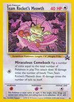 Pokemon,WoTC Promo,Team Rocket's Meowth - 18/53,Normal,Promo,Near Mint