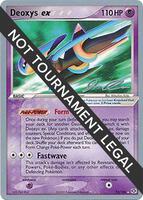 Pokemon,World Championship Decks,Deoxys ex - 2006 (Jason Klaczynski) - 93/106,Normal,Ultra Rare,Damaged