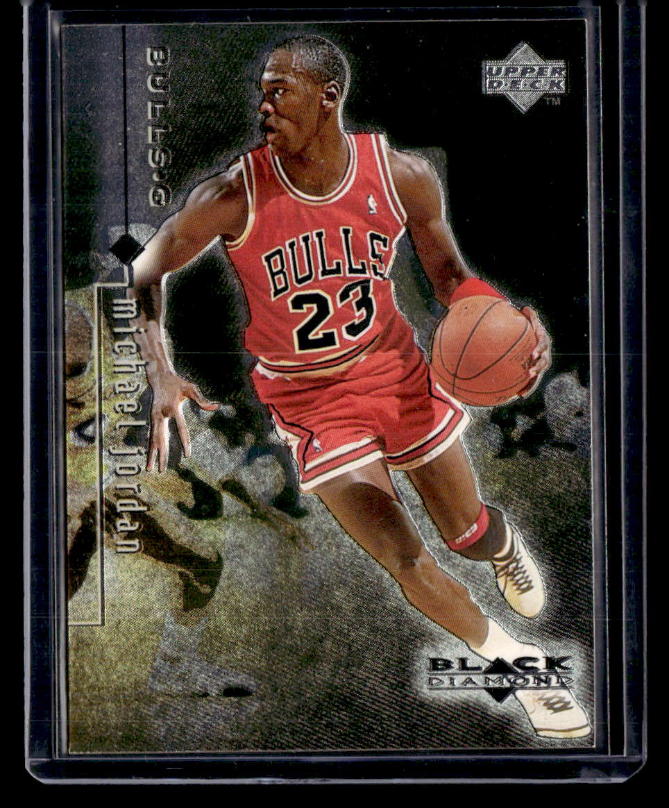 Upper Deck 1998-99 Upper Deck Black Diamond,1998-99 Upper Deck Black Diamond,Michael Jordan - 3,Triple Diamond
