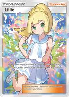 Pokemon,SM - Ultra Prism,Lillie (Full Art) - 151/156,Holofoil,Ultra Rare,Moderately Played