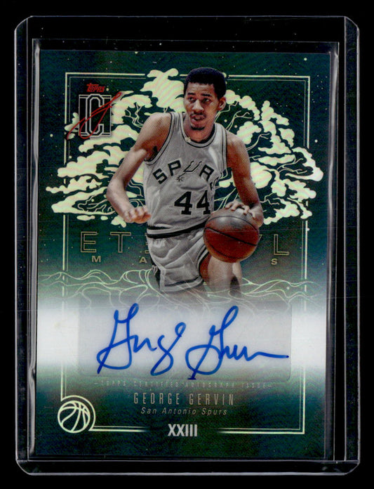 Topps 2025-26 Topps Signature Class,2025-26 Topps Signature Class,George Gervin - EM-GG,Eternal Marks