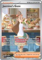 Pokemon,SV08: Surging Sparks,Jasmine's Gaze - 245/191,Holofoil,Special Illustration Rare,Near Mint