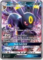 Pokemon,SM Base Set,Umbreon GX - 80/149,Holofoil,Ultra Rare,Near Mint