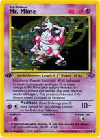 Pokemon,Jungle,Mr. Mime (6) - 06/64,Unlimited Holofoil,Holo Rare,Lightly Played