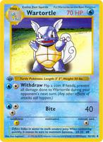 Pokemon,Base Set (Shadowless),Wartortle - 042/102,Unlimited,Uncommon,Moderately Played