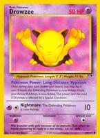 Pokemon,Legendary Collection,Drowzee - 073/110,Reverse Holofoil,Common,Moderately Played