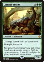 Magic: The Gathering,Ixalan,Carnage Tyrant - 179,Normal,Mythic,Near Mint