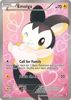 Pokemon,Legendary Treasures: Radiant Collection,Emolga (Full Art) - RC23/RC25,Holofoil,Ultra Rare,Damaged