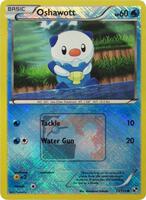 Pokemon,League & Championship Cards,Oshawott - 27/114 (League Promo) - 027/114,Reverse Holofoil,Promo,Moderately Played