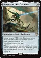 Magic: The Gathering,Commander: Secrets of Strixhaven,Bitterthorn, Nissa's Animus - 343,Normal,Rare,Near Mint