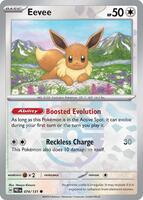 Pokemon,SV: Prismatic Evolutions,Eevee (Master Ball Pattern) - 074/131,Holofoil,Common,Near Mint