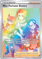 Pokemon,SWSH11: Lost Origin,Miss Fortune Sisters (Secret) - 209/196,Holofoil,Secret Rare,Near Mint