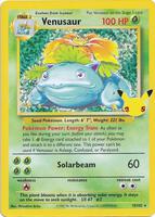 Pokemon,Celebrations: Classic Collection,Venusaur - 15/102,Holofoil,Classic Collection,Near Mint