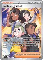 Pokemon,SV: Paldean Fates,Paldean Student - 231/091,Holofoil,Ultra Rare,Near Mint