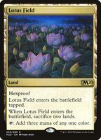 Magic: The Gathering,Core Set 2020,Lotus Field - 249,Normal,Rare,Near Mint