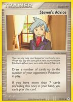 Pokemon,EX Hidden Legends,Steven's Advice - 92/101,Reverse Holofoil,Uncommon,Near Mint