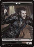 Magic: The Gathering,Innistrad Remastered,Vampire (0007) // Vampire (0008) Double-Sided Token - 7 // 8,Foil,Token,Near Mint