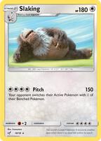 Pokémon,Detective Pikachu,Slaking - 18/18,Holofoil,Rare,Near Mint